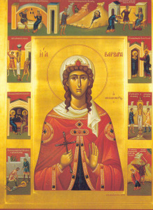 Barbara hymn icon