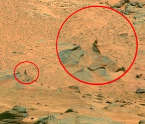 pareidolia nő a Marson